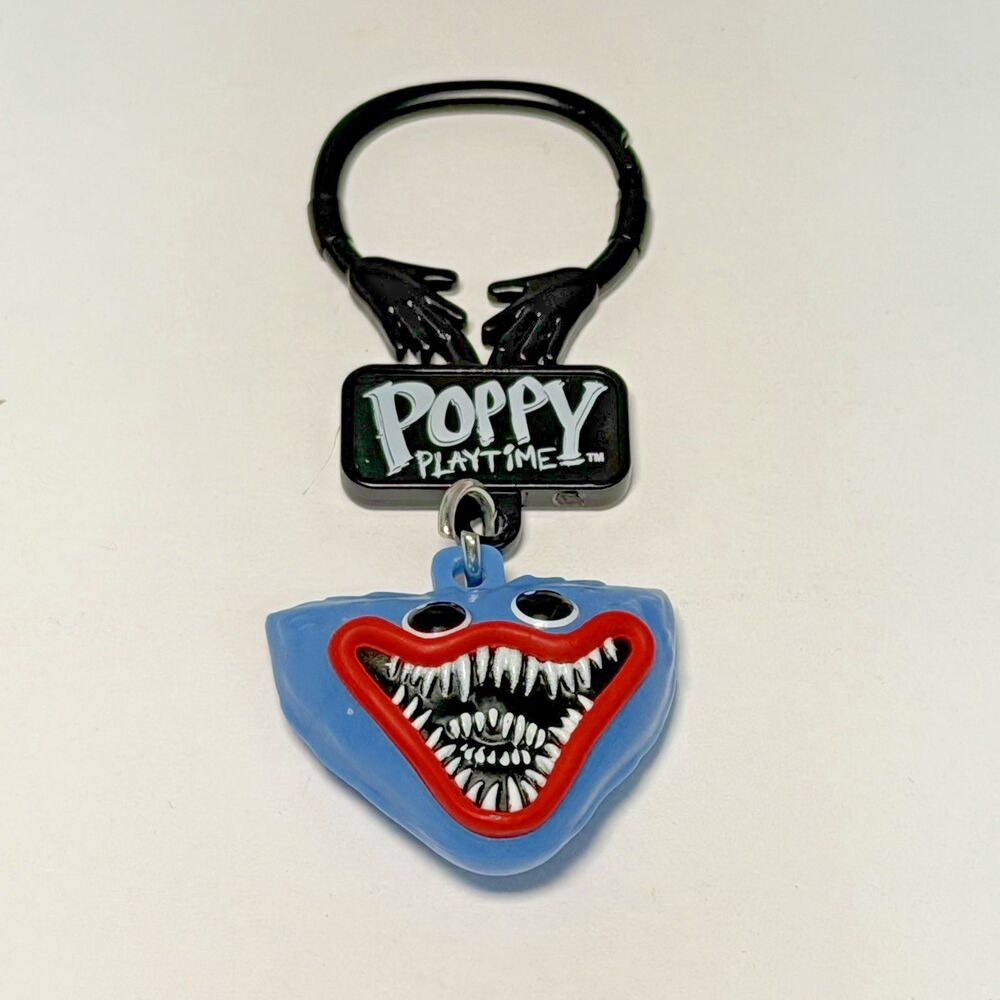 Phatmojo Poppy Playtime “Huggy “Clip On Collectible Keychain Collectible Rare